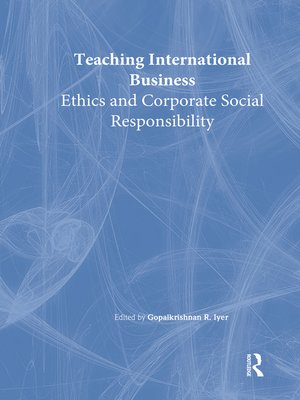 cover image of Teaching International Business